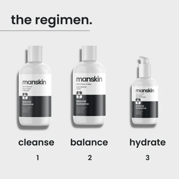 Man Skin Daily - 3 Step Regimen Face Set